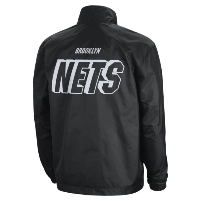 Bunda Nike Brooklyn Nets Courtside NBA Tracksuit Jacket Čierna | DN8748-010, 1