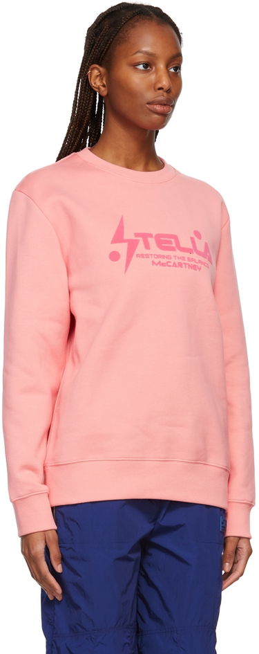 Mikina Stella McCartney Logo Sweatshirt Ružová | 601847SNP10, 1