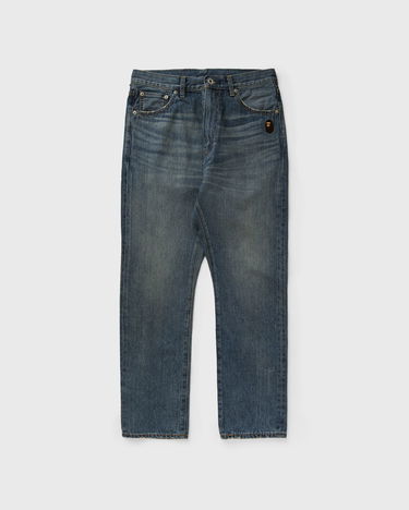 Džínsy BAPE ONE POINT REGULAR FIT 13 OZ DENIM PANTS Jeans Modrá | 001DPK801006MLIG, 0