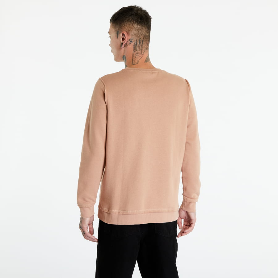 Sveter Urban Classics Oversized Open Edge Crewneck Ružová | TB1590-00915, 1