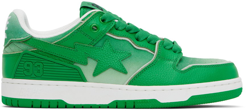 BAPE Green Sk8 Sta #4 Sneakers