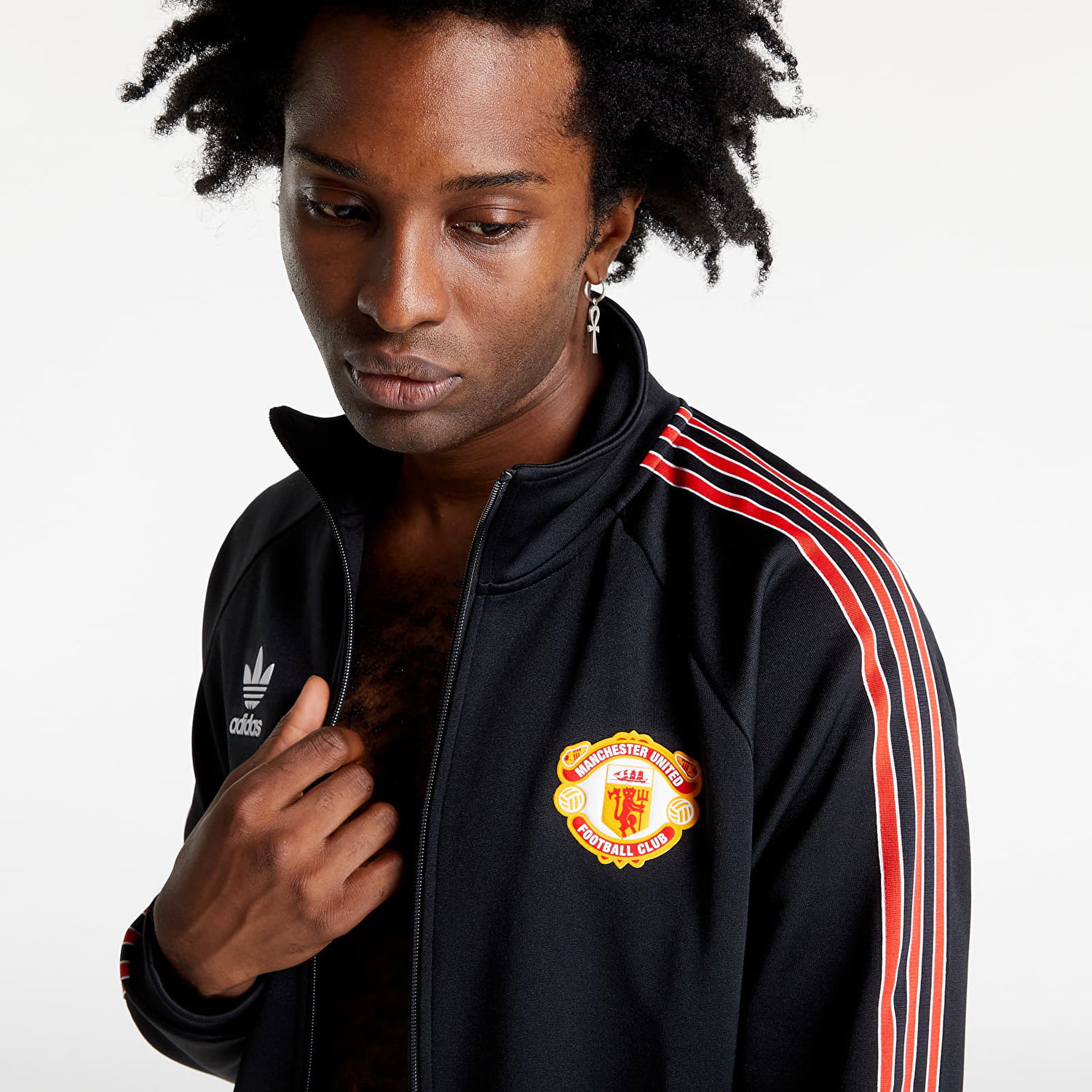 Mikina adidas Originals Manchester United Track Top Čierna | HP0454, 0