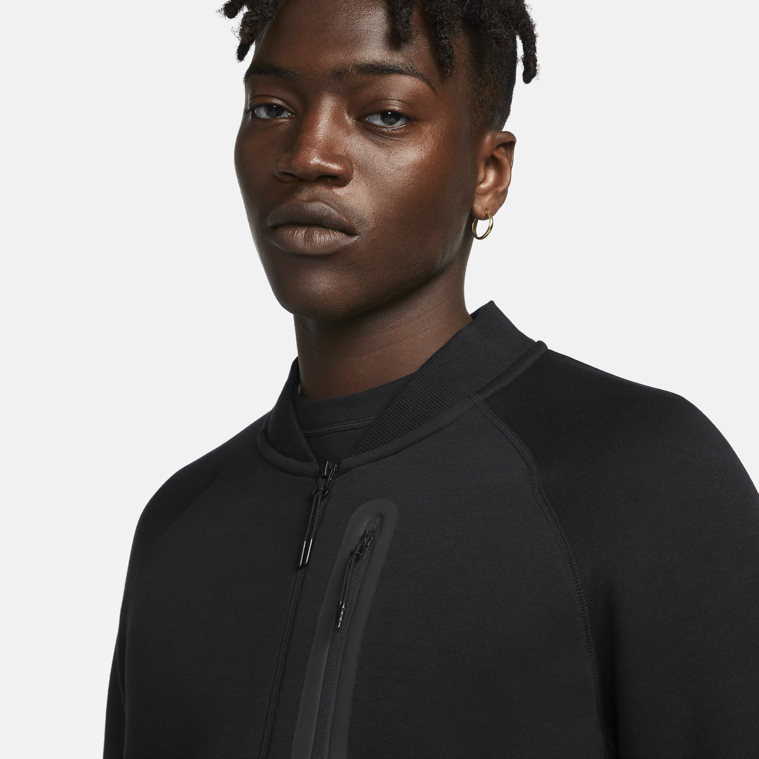Bomber bunda Nike Sportswear Tech Fleece Čierna | FB8008-010, 1