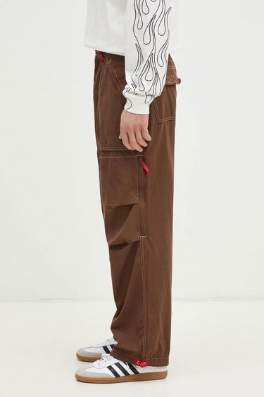 Cargo nohavice Pleasures PLEASURES Public Utility Pants Hnedá | P24W011, 1