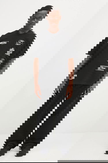 Tričko AAPE by A Bathing Ape Fancy Main Multi-Patch Graphic Short-Sleeve T-Shirt Čierna | AAPTEM1566XXN, 4