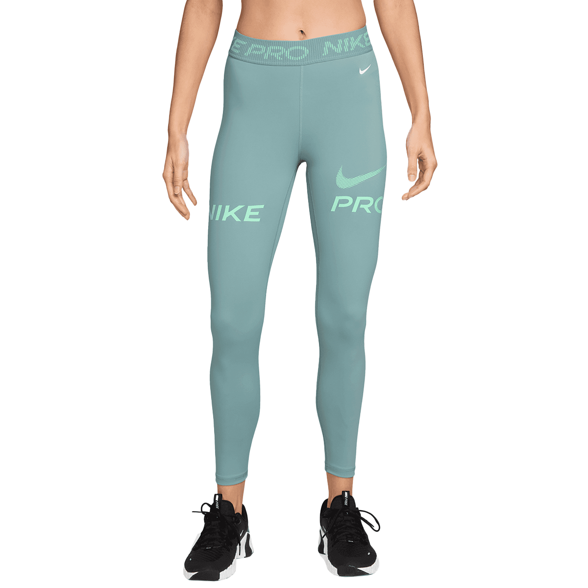 Legíny Nike W NP 365 MR 7/8 TIGHT TT GRX Tyrkysová | HV2306-017, 0