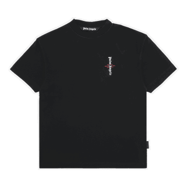 Tričko Palm Angels Statement Logo Tee Čierna | PMAA001R21JER0051001, 0