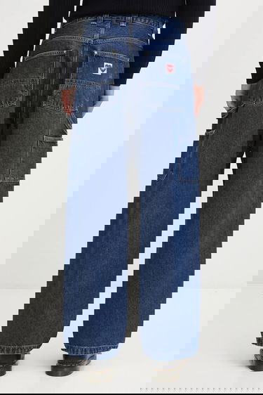 Džínsy Carhartt WIP Carhartt WIP Nash Double Knee Pant Modrá | I032106.106, 2