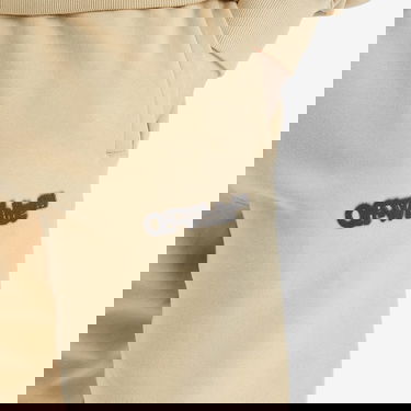Tepláky Off-White Off-White Spray Arrow Cuffed Sweatpants, Size Large Béžová | OMCH057S25FLE0016110, 5
