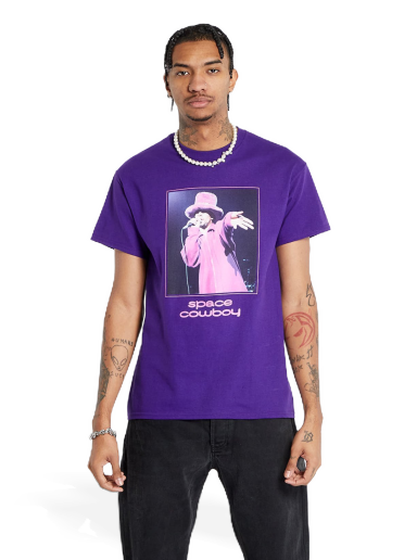 Tričko Pleasures Jamiroquai Space Cowboy T-Shirt Fialová | P23W058 PURPLE