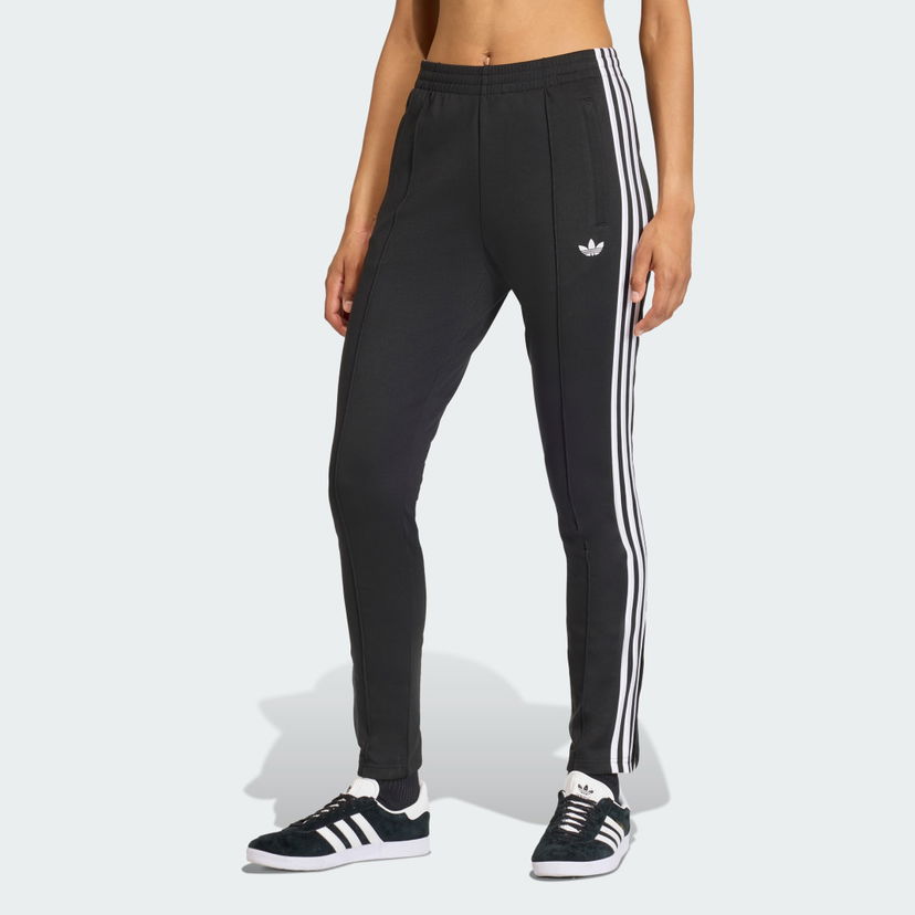 Nohavice adidas Performance SST Classic 3-Stripes Track Pants Čierna | KD5570