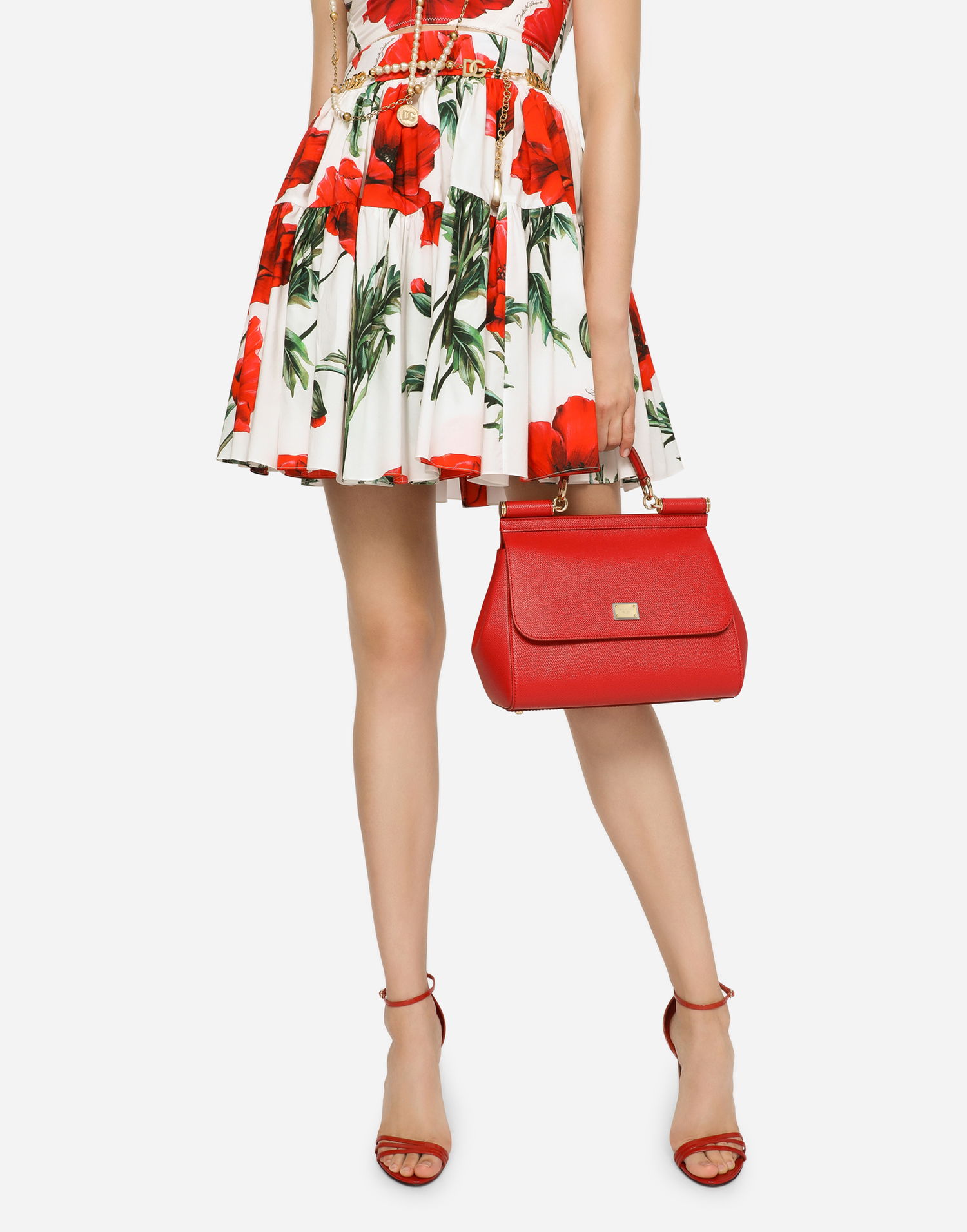 Kabelka Dolce & Gabbana Dolce & Gabbana  Handbag Červená | BB6002B100180303, 1