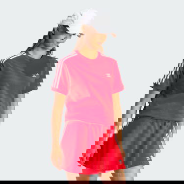 Tričko adidas Originals 3-Stripes Tee Červená | IR8050, 3