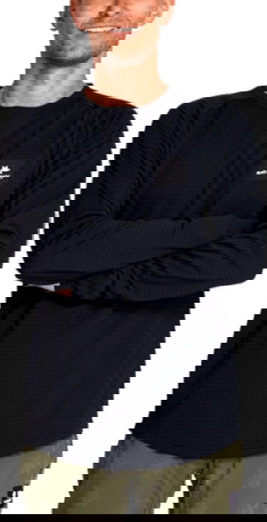 Tričko Saysky Blaze Light-weight Fleece Long Sleeve T-Shirt Čierna | kmrfl02c9001, 0