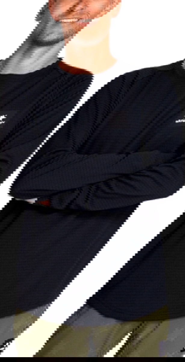 Tričko Saysky Blaze Light-weight Fleece Long Sleeve T-Shirt Čierna | kmrfl02c9001