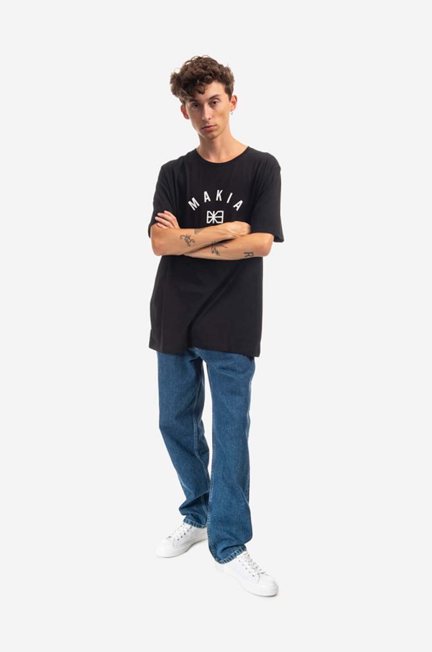 Tričko Makia T-Shirt With Print Čierna | M21200, 1