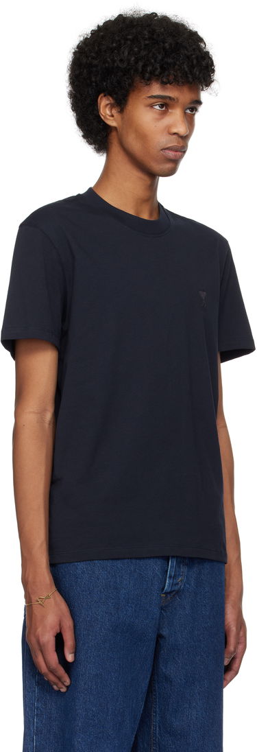 Tričko AMI AMI Paris Ami de Coeur Cotton T-Shirt Navy | BFUTS003.724, 1