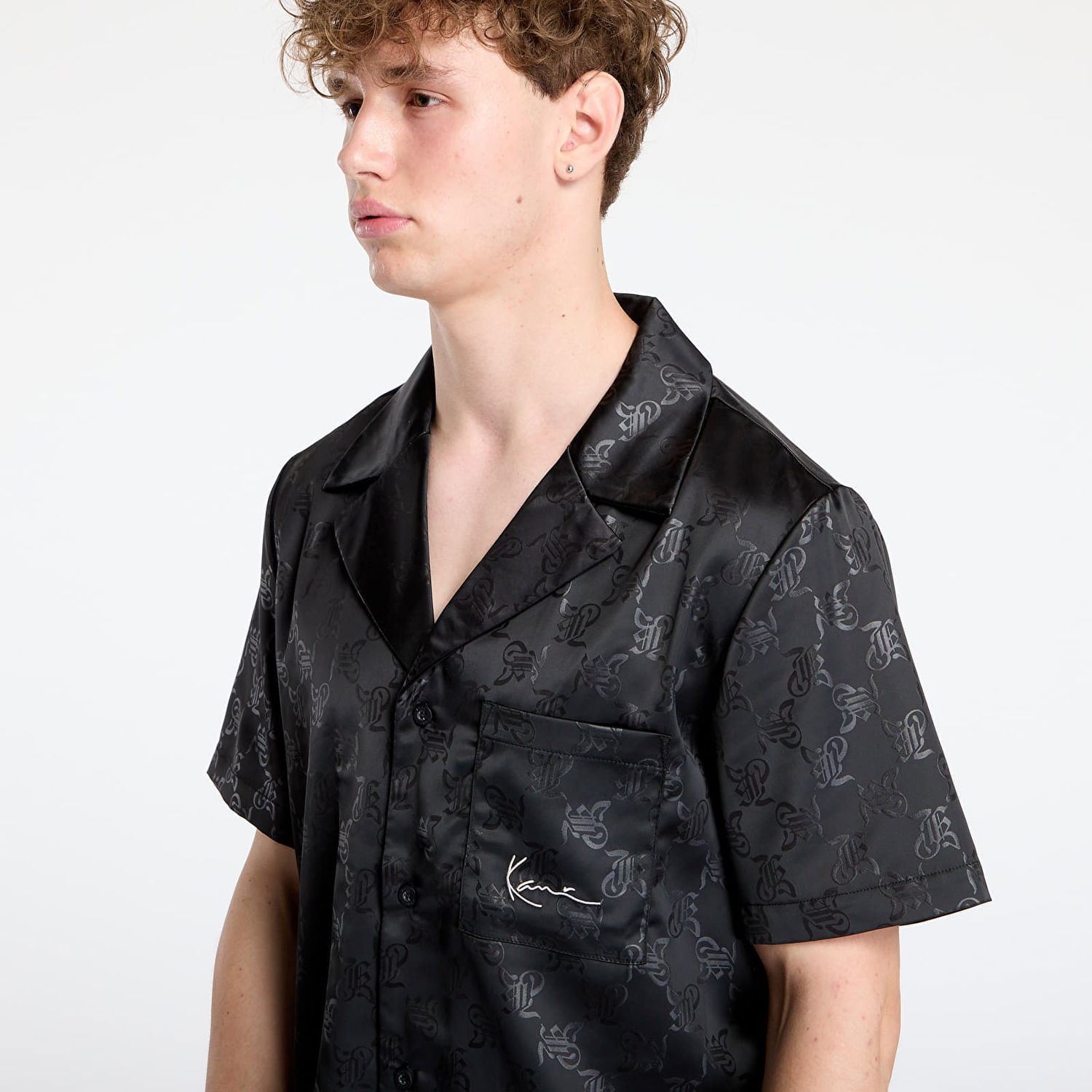 Košeľa Karl Kani Karl Kani Signature AOP Resort Shirt Čierna | PD00005369, 1
