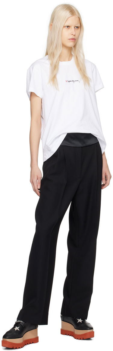 Nohavice Stella McCartney Stella McCartney Tuxedo Trousers Čierna | 6401543DU700, 3