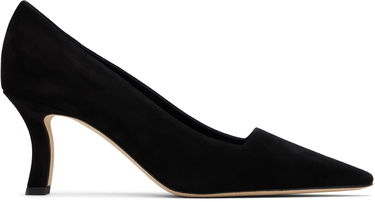 Starostlivosť o obuv Manolo Blahnik Manolo Blahnik Moiralo Suede Heels Čierna | 225-1811, 0