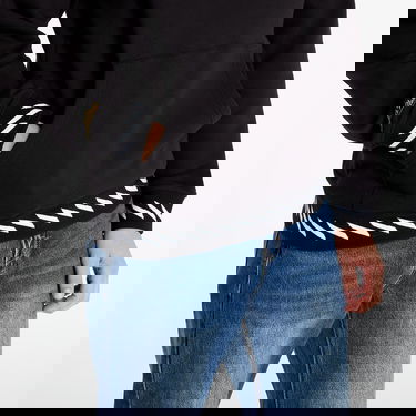 Mikina Mitchell & Ness Mitchell & Ness NHL Playmaker Fleece Hoodie Vintage Logo Bruins Čierna | TH11148-BBNBLCK, 2