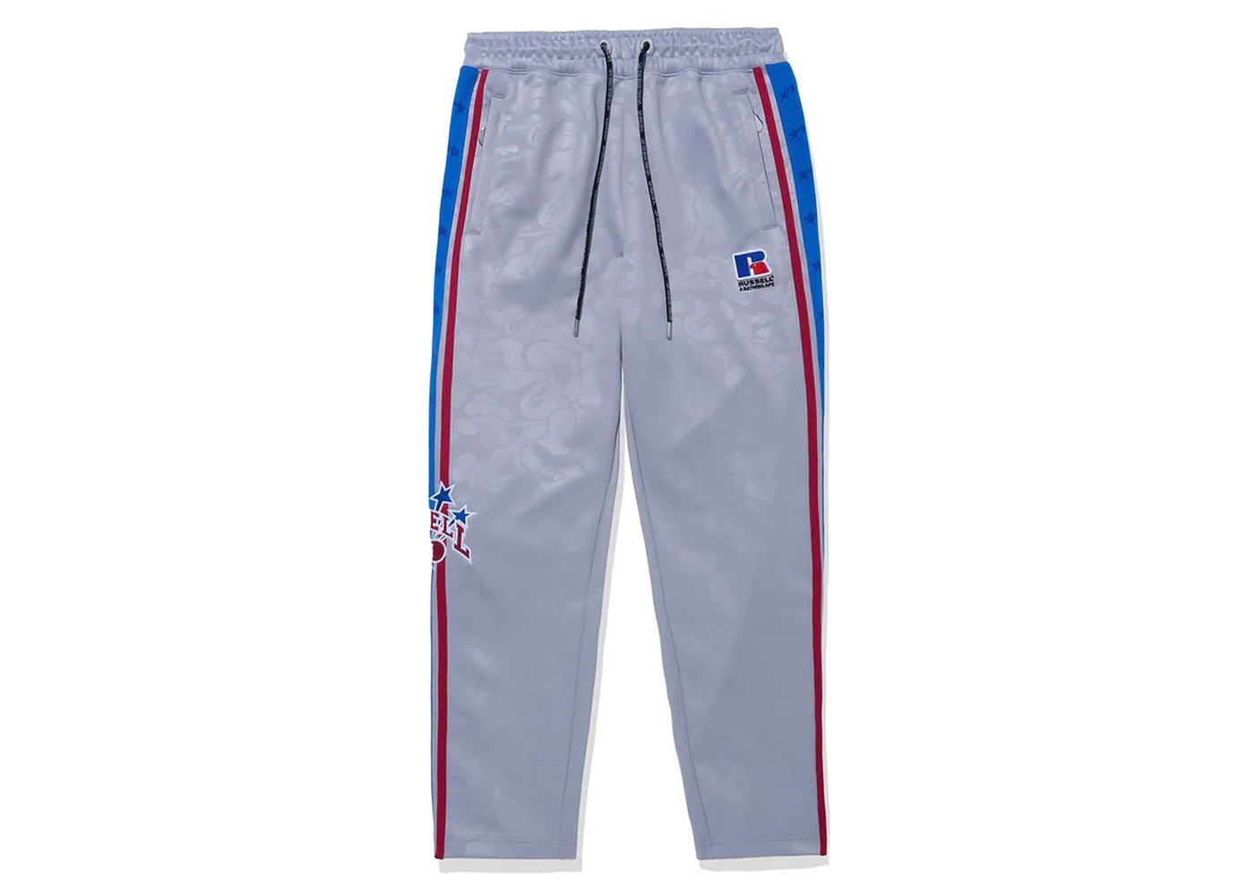 Tepláky BAPE BAPE x Russell Track Pants Gray Šedá | 1J73-152-911, 0