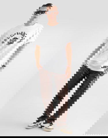 Tričko Dolce & Gabbana Jersey T-shirt With Embroidery Biela | G8PN9ZG7POPW0800, 1