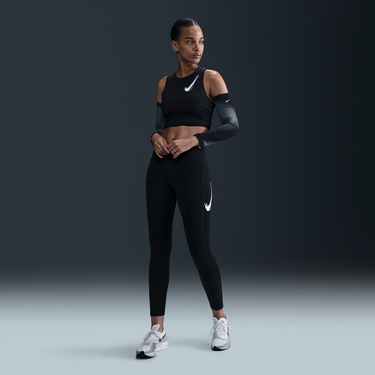Legíny Nike Nike Fast 7/8 Mid-Rise Leggings Čierna | HV8555-010, 4