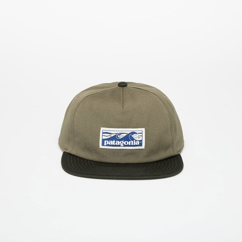 Šiltovka Patagonia Patagonia Boardshort Label Funfarer Cap Zelené | 38278 BSNG