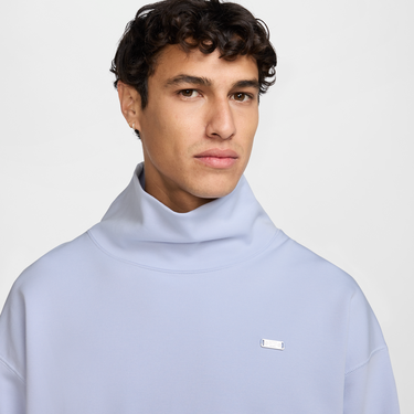 Mikina Nike Tech Fleece Mock Neck Sweatshirt Modrá | FQ7786-024, 2