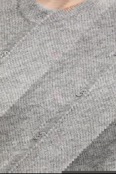 Sveter Samsoe Samsoe Samsoe Samsoe SAANOURA Cardigan Šedá | F25200115, 4