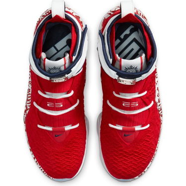 Tenisky a topánky Nike LeBron 17 Červená | CT6047-600, 4
