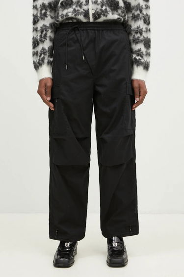 Cargo nohavice Maharishi Asym Cargo Track Pants Čierna | 5307.BLACK, 0