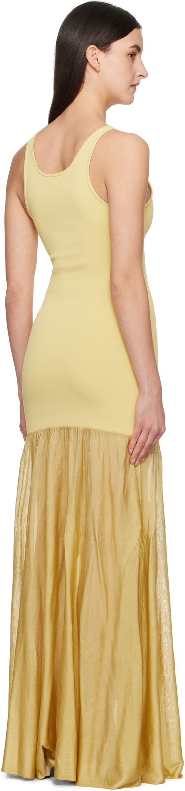 Šaty TOTEME TOTÊME Tank Maxi Dress Žltá | 251-WRD0180-YA0138, 2