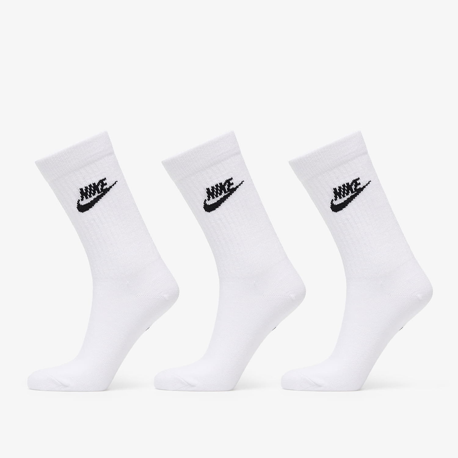 Spodná bielizeň a ponožky Nike Everyday Essential Crew Socks 3-Pack Biela | DX5025-100, 0