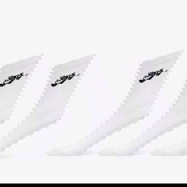 Spodná bielizeň a ponožky Nike Everyday Essential Crew Socks 3-Pack Biela | DX5025-100, 0