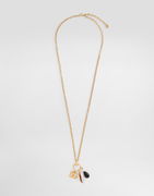 Dolce & Gabbana DG Logo Charm Necklace