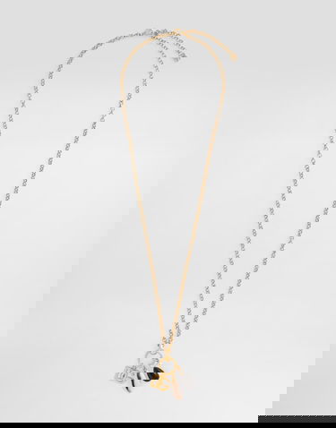 Náhrdelník Dolce & Gabbana Dolce & Gabbana DG Logo Charm Necklace Metalická | WNR5C1W1111ZOO00, 0
