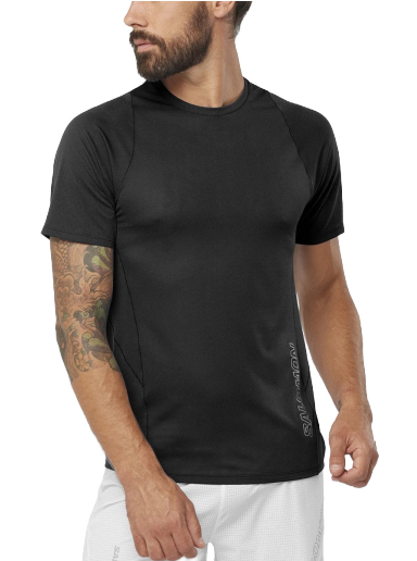 Tričko Salomon Sense Aero Tee Čierna | lc2098400