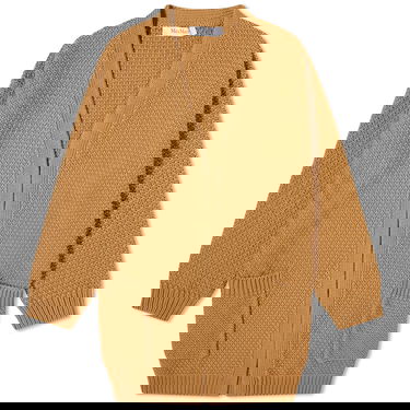 Sveter Max Mara Abissi Open Front Knit Cardigan Béžová | 2411341083600-007, 1