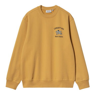 Sveter Carhartt WIP Smart Sports Crewneck Oranžová | I033239_1ZE_XX, 4