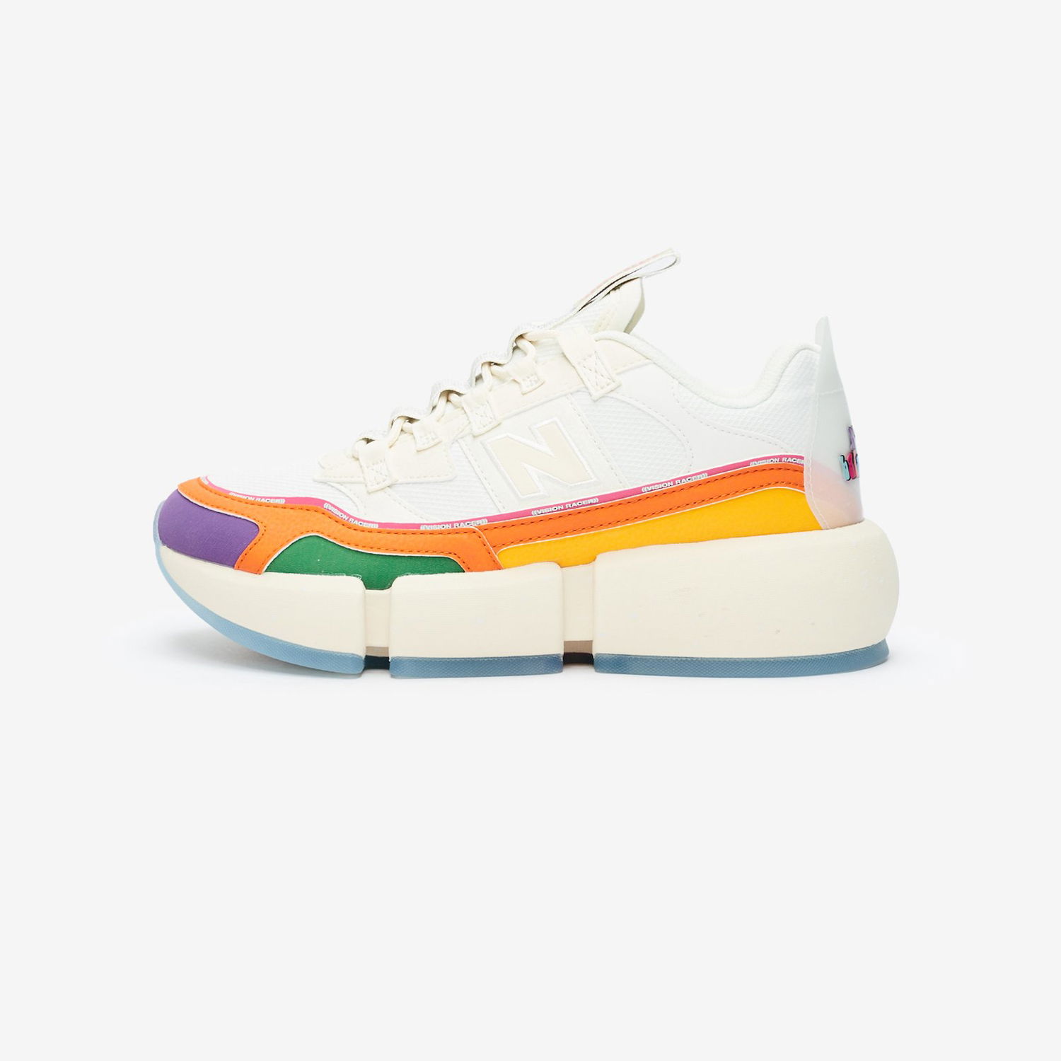 Tenisky a topánky New Balance Jaden Smith x Vision Racer Biela | MSVRCJWA, 0