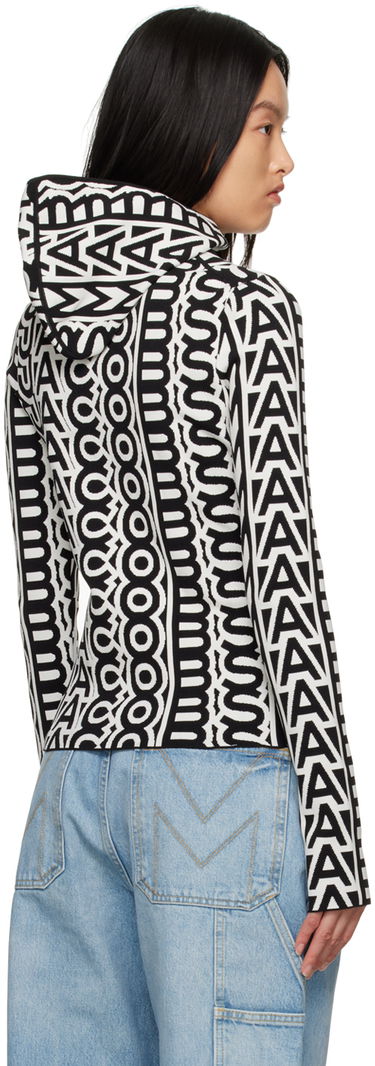 Sveter Marc Jacobs Marc Jacobs 'The Monogram' Zip-Up Hoodie Čierna | 2P3RTP001K01, 2