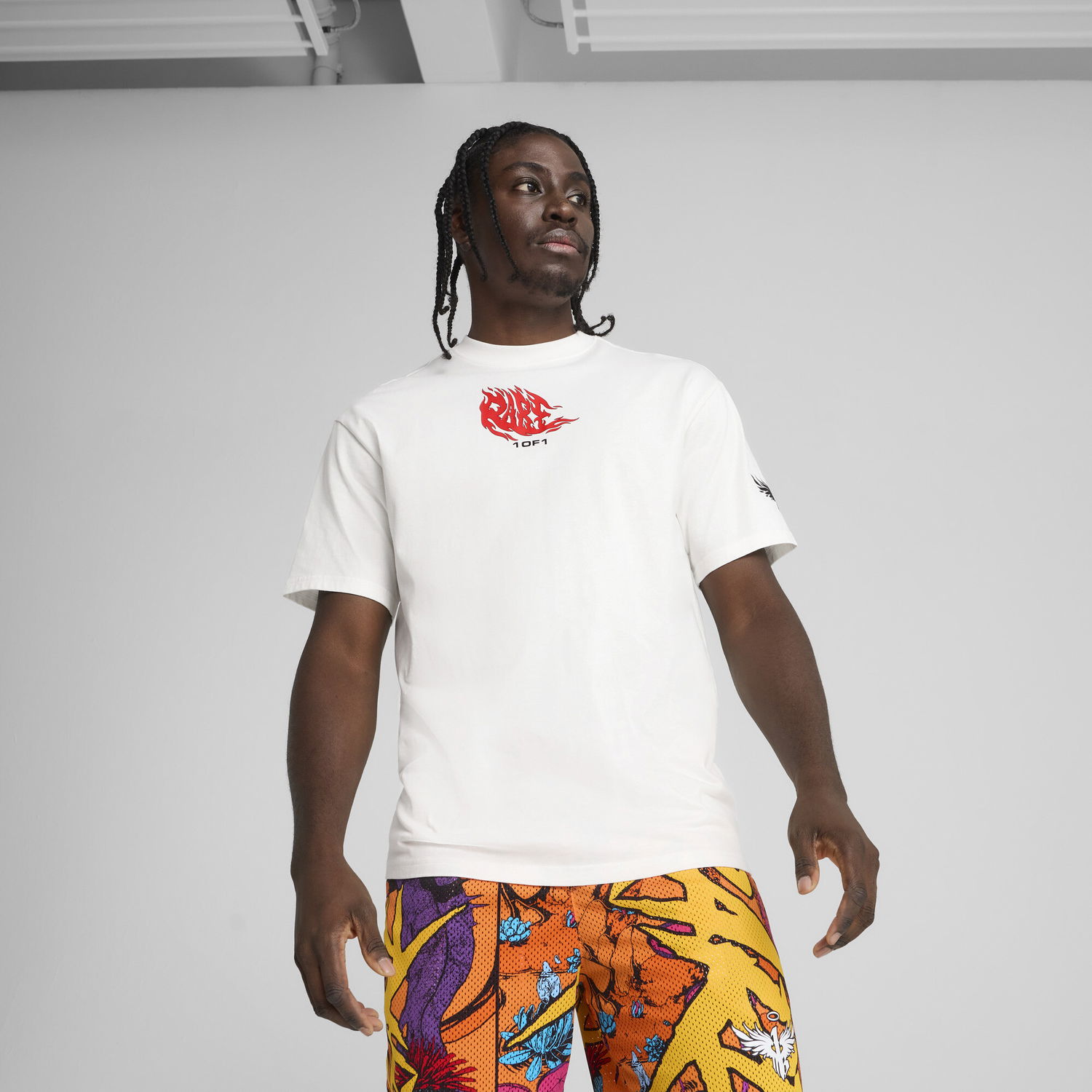 Tričko Puma Melo Phoenix Basketball T-Shirt Biela | 630688_01, 0