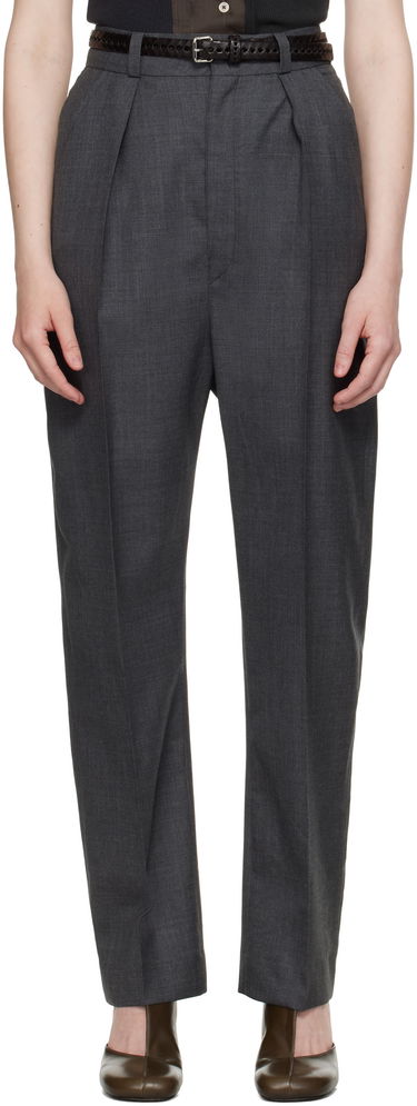 Nohavice LEMAIRE Lemaire Dropped Crotch Soft Trousers Šedá | PA1183 LF1386, 0