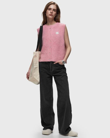 Sveter American Vintage American Vintage East Knit Vest Ružová | EAST19MCE24-ORCHIDEE-CHINE, 1