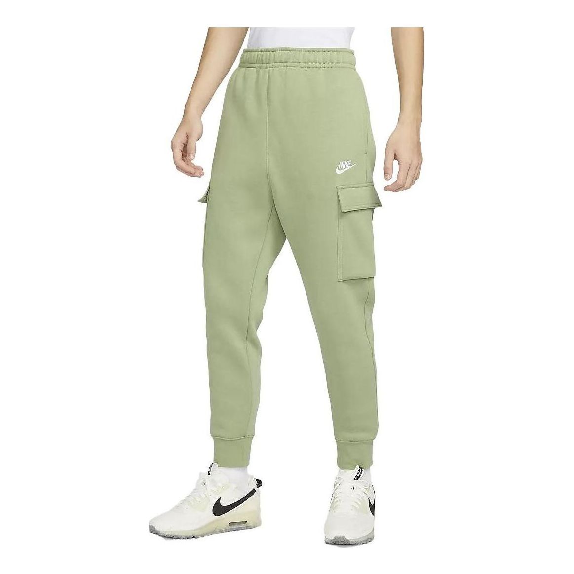 Cargo nohavice Nike Sportswear Club Sweatpants Zelené | CD3130-386, 0