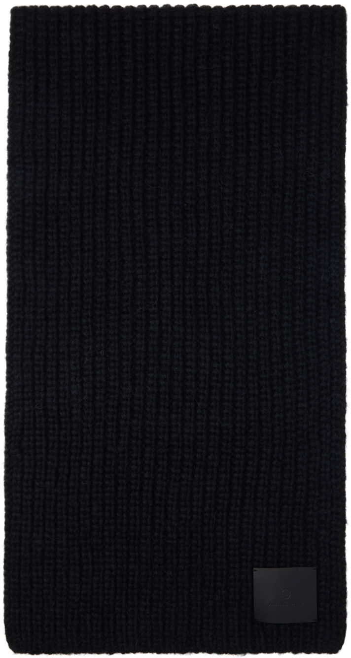 Šál Anine Bing Hannah Knitted Scarf Čierna | A-12-3182-000, 0