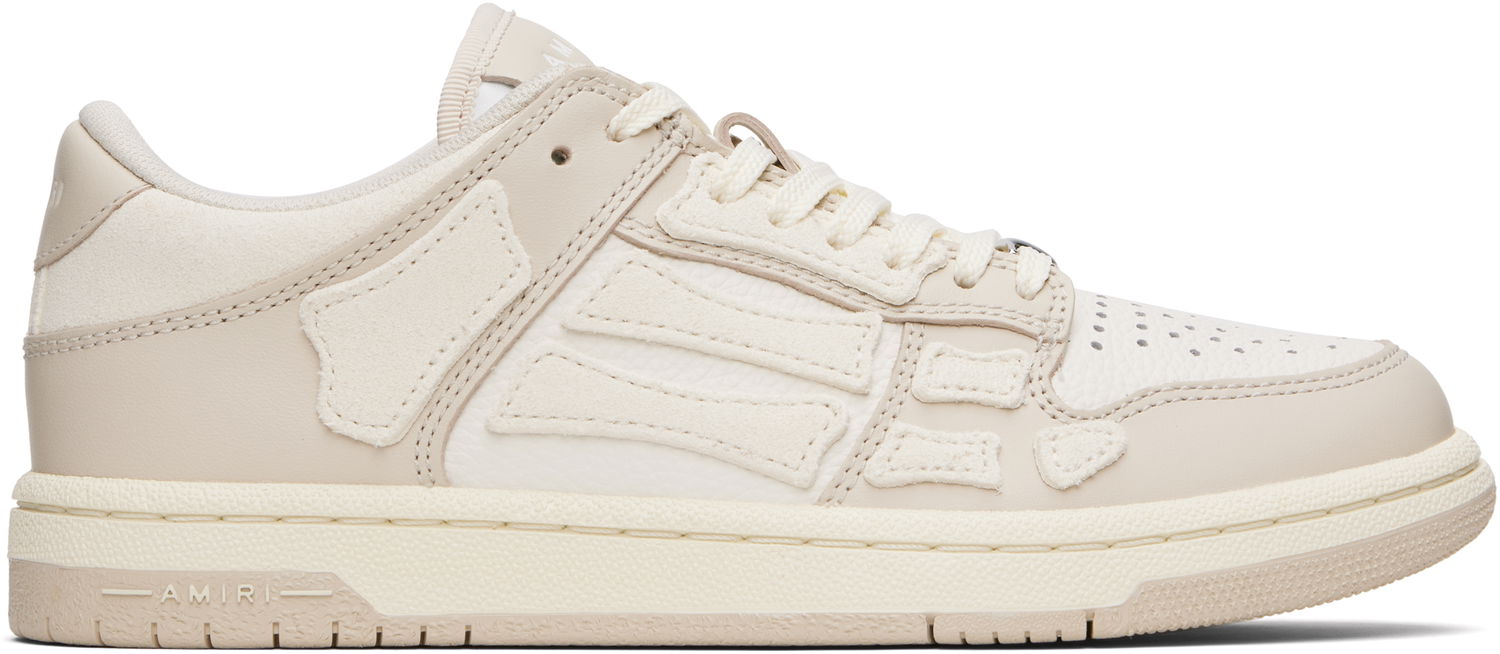 Oblečenie AMIRI AMIRI Skel-Top Low Béžová | AWFOSR1059, 0