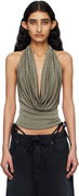 MISBHV Cowl Neck Halter Top